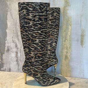 Betsey Johnson Bread Leopard 🐆 boots (7)